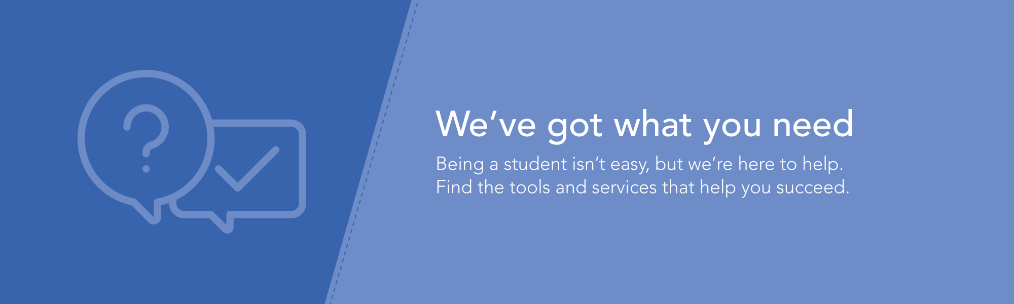 We have what you need. Find the tools and services that help you to succeed. go.vcu.edu/connected